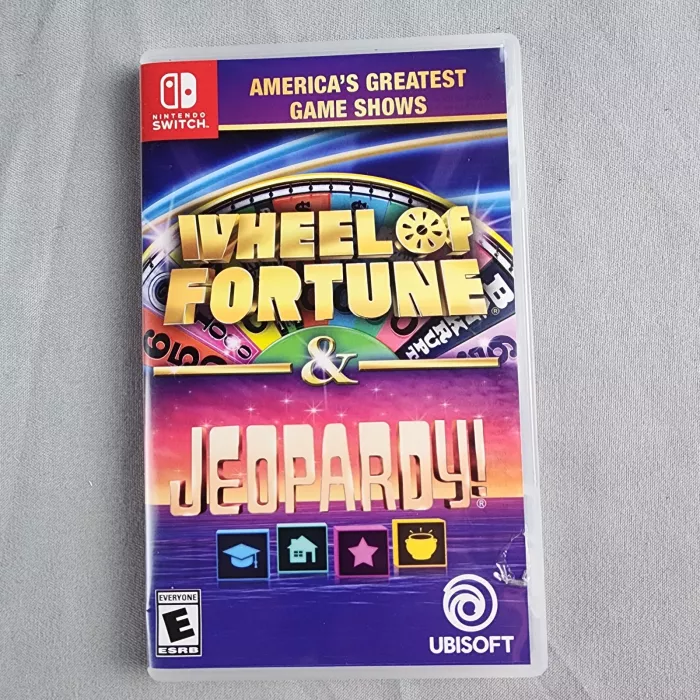 America's Greatest Game Shows Wheel of Fortune & Jeopardy! Nintendo Switch 2018 - Front