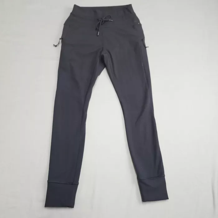 Avalanche Outdoor Womens High Rise Joggers Black Size S Stretch Athletic Pants - Front