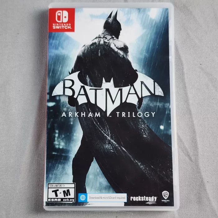 Batman: Arkham Trilogy Nintendo Switch 2023 HAC-P-A6DQA Warner Bros. Games - Front