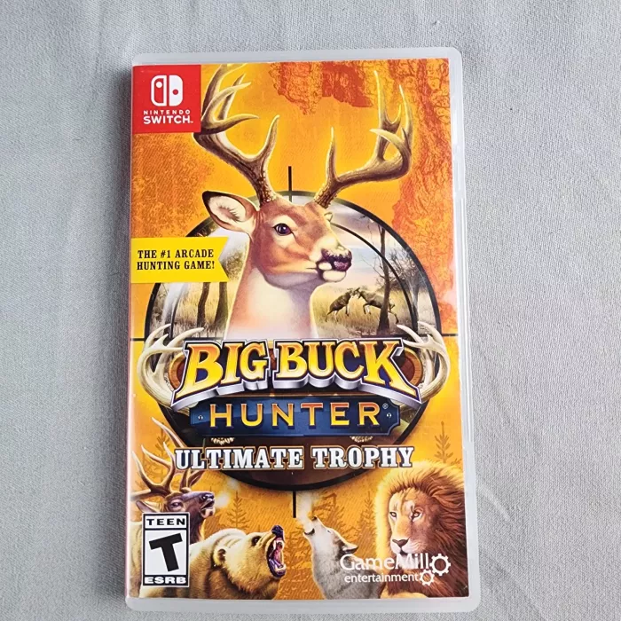 Big Buck Hunter: Ultimate Trophy Nintendo Switch GameMill Entertainment - Front
