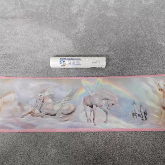 Chesapeake Unicorn Pastel Multicolor Wallpaper Border Sealed Pre-pasted - Main