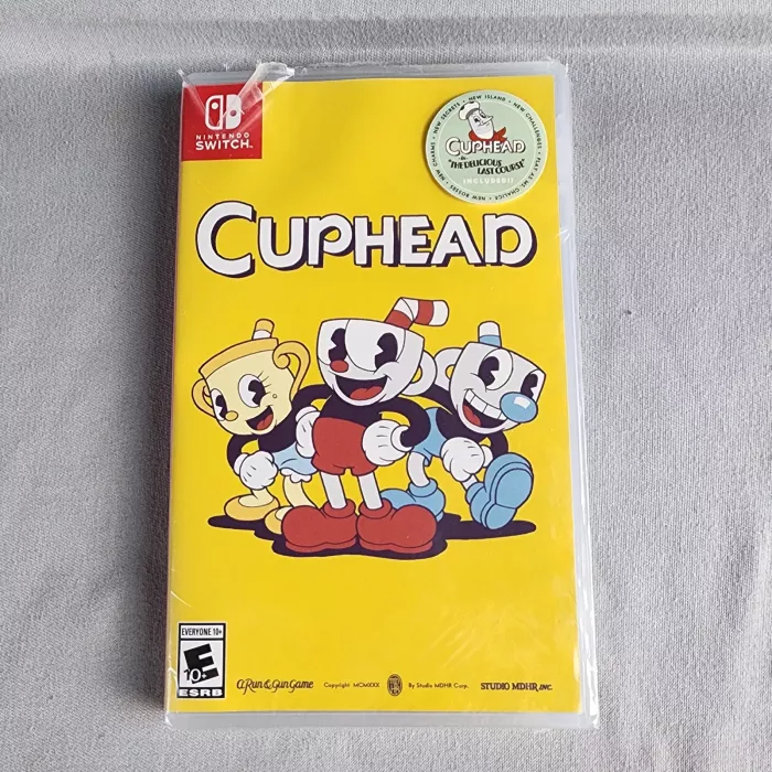 Cuphead Nintendo Switch The Delicious Last Course Edition iam8bit - Front