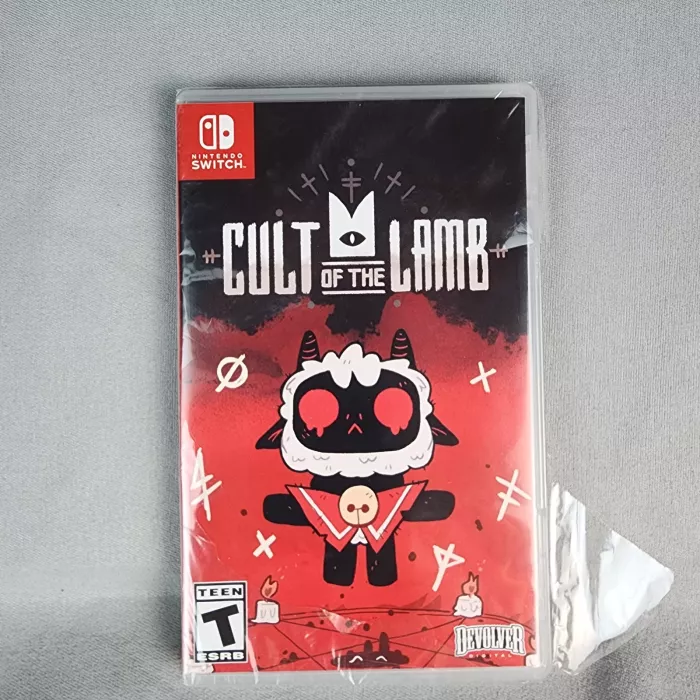 Devolver Digital Cult of the Lamb Nintendo Switch HAC P A6YYA 812303019319 - Front