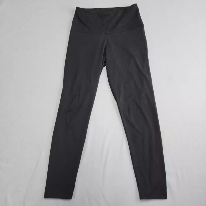 Felina Womens Leggings Size S Black High Rise Athletic Stretch 24 Inseam - Front
