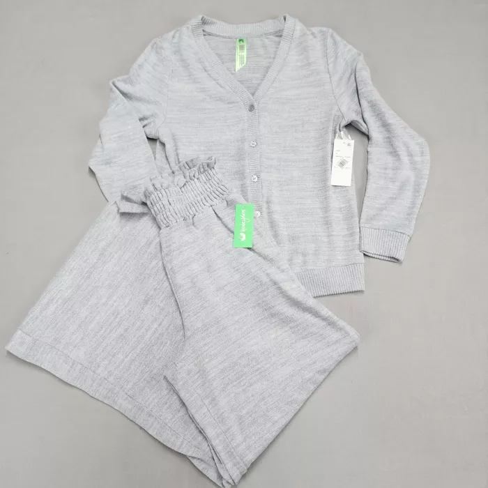 Honeydew Intimates New Moon 2 Piece Lounge Set Womens M Gray Cardigan Pants - Main