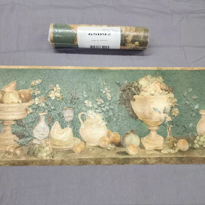 Imperial Country Scenic Yellow Brown Wallpaper Border New Sealed Prepasted - Main