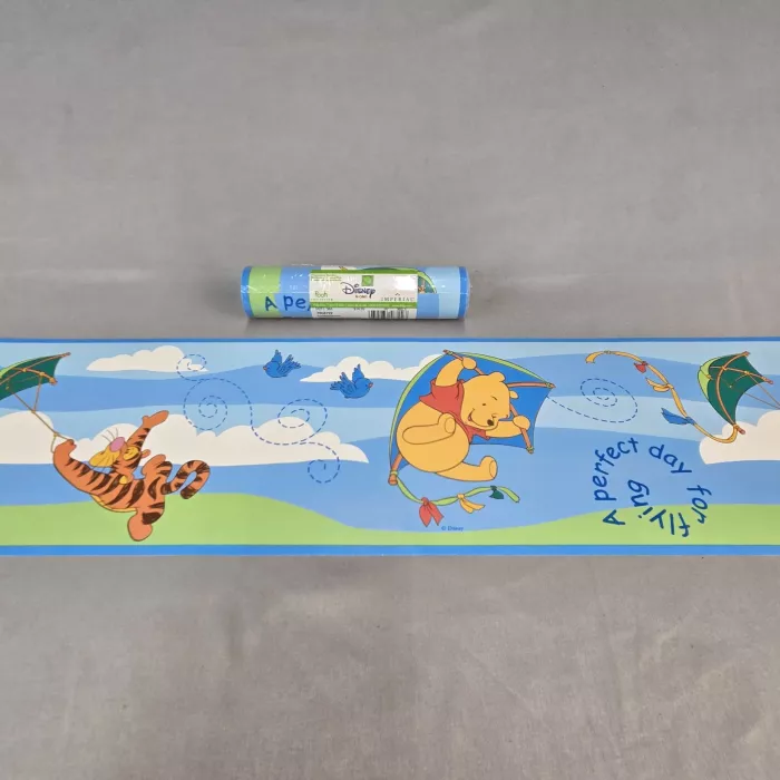 Imperial Disney Winnie Pooh Nursery Wallpaper Border Prepasted New Sealed - Main