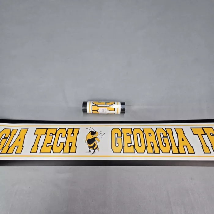 Imperial Georgia Tech Yellow Jackets Wallpaper Border Prepasted Vinyl New - Main