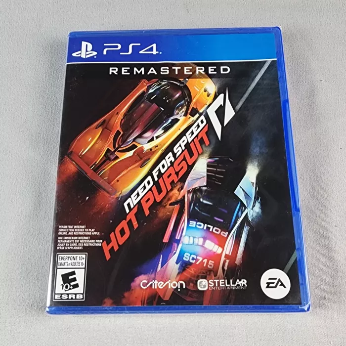 Need for Speed Hot Pursuit Remastered PlayStation 4 PS4 Sealed Electronic Arts - Front