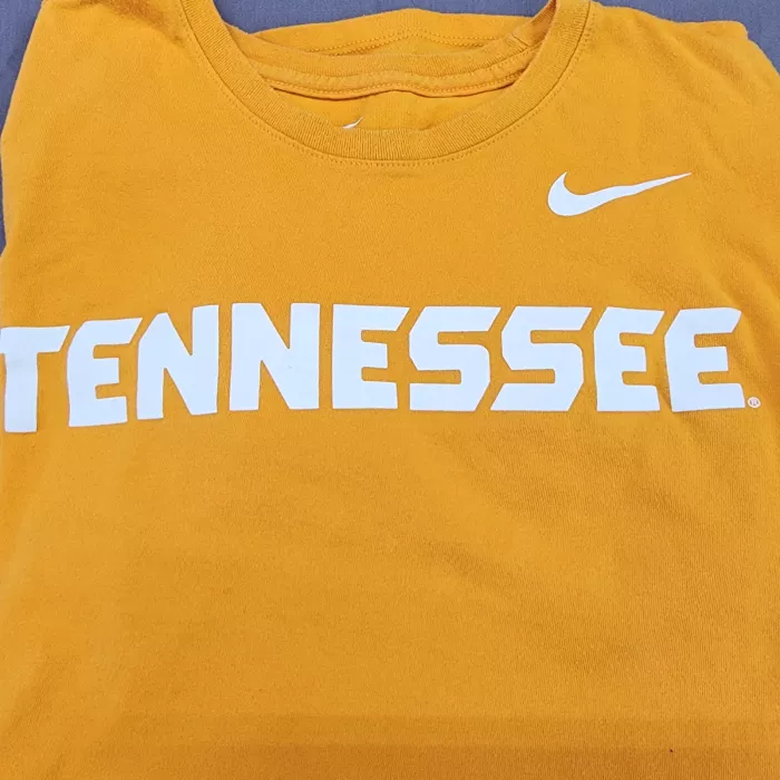 Nike Tennessee Volunteers T-Shirt Mens M Orange Graphic Athletic Cut Dri-FIT - Main