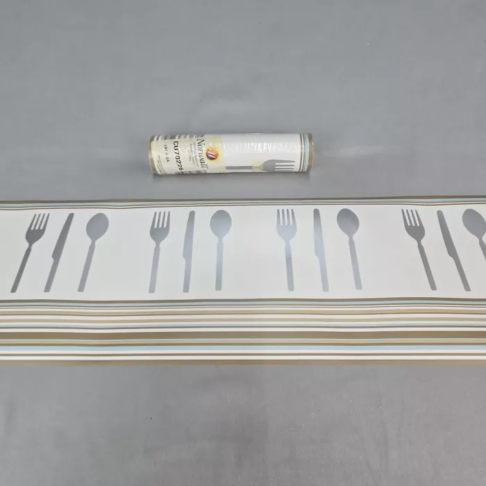 Norwall Kitchen Utensils Multicolor Wallpaper Border New Sealed Prepasted Vinyl - Main