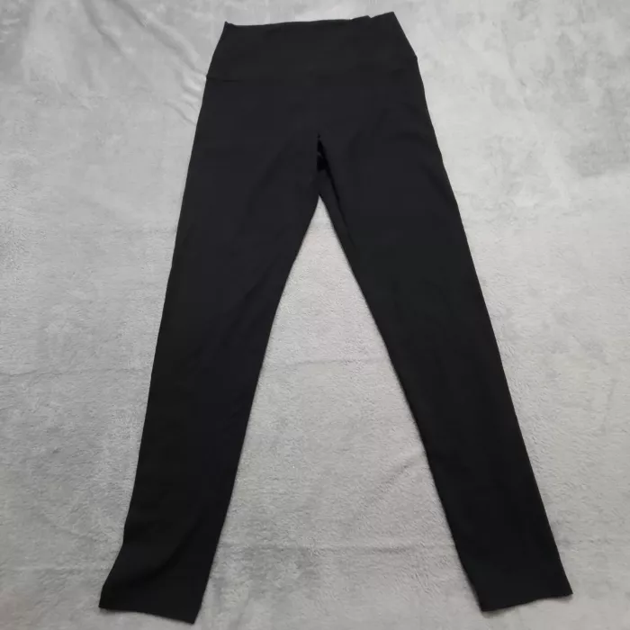 Offline by Aerie OG Leggings High Rise Black Cotton Stretch Yoga Pants Size L - Front