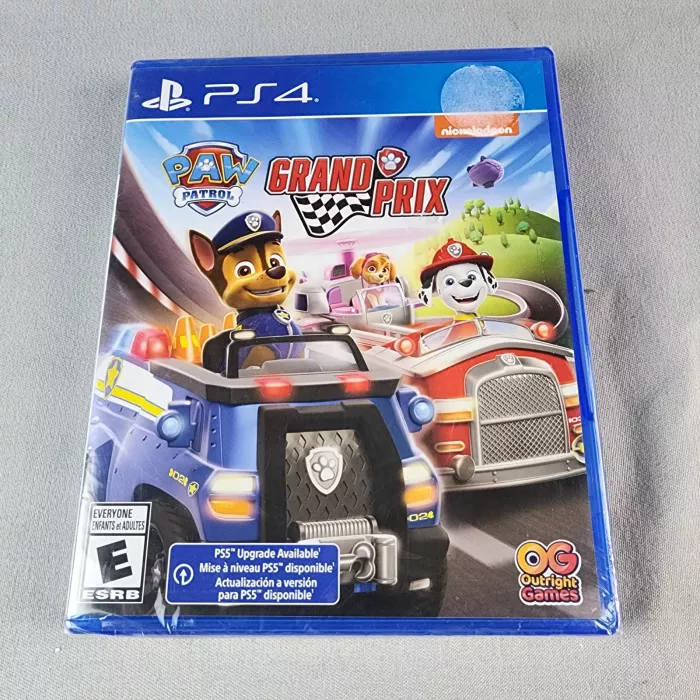PAW Patrol Grand Prix PlayStation 4 PS4 Factory Sealed New Outright Games - Front