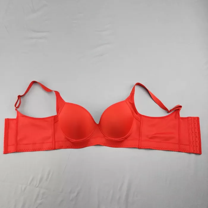 shapedly T-Shirt Bra Women's 40C Red Padded Underwire Adjustable - Front