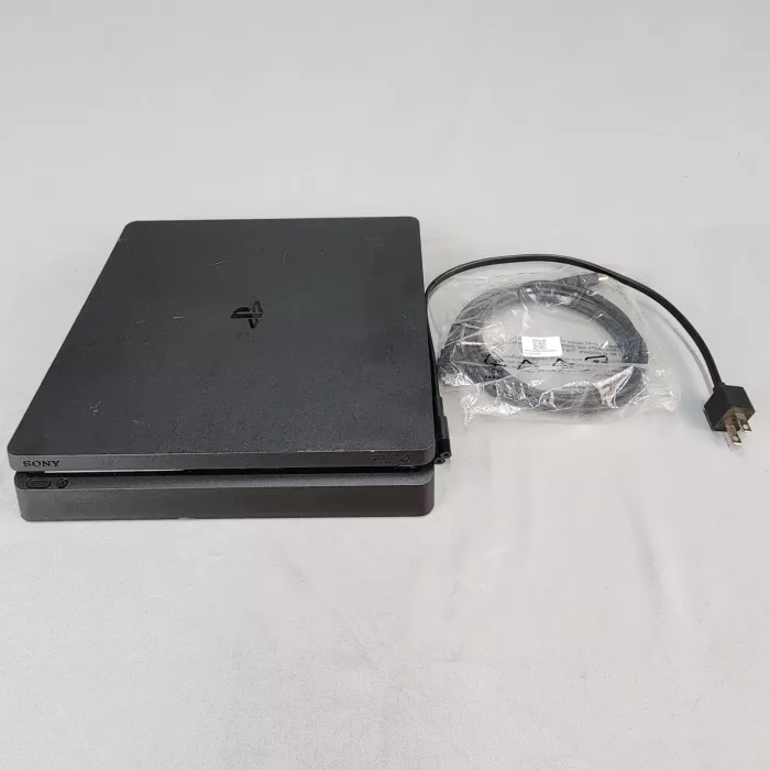 Sony PlayStation 4 PS4 Slim Home Console Black CUH-2215B NTSC-U/C Tested Working - Main