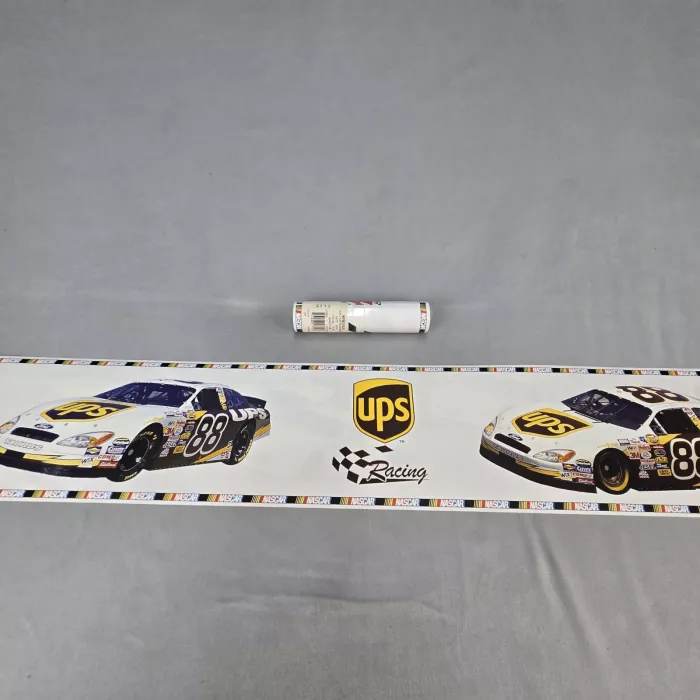Springs NASCAR Dale Jarrett 88 UPS Wallpaper Border Pre-pasted Vinyl New Sealed - Main