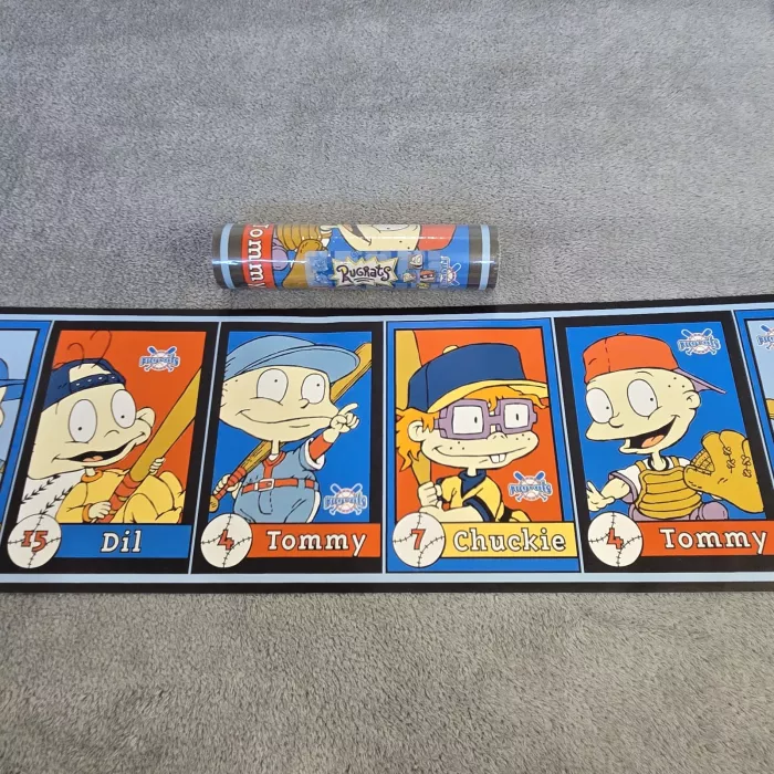 Sunworthy Nickelodeon Rugrats Baseball Wallpaper Border Prepasted New Sealed - Main