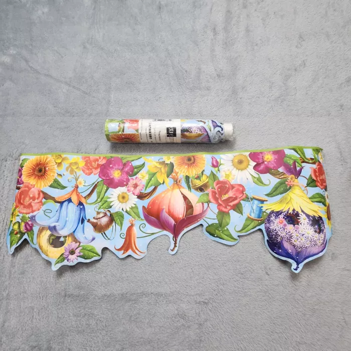 Sure Strip Disney Fairies Multicolor Floral Wallpaper Border Prepasted Sealed - Main