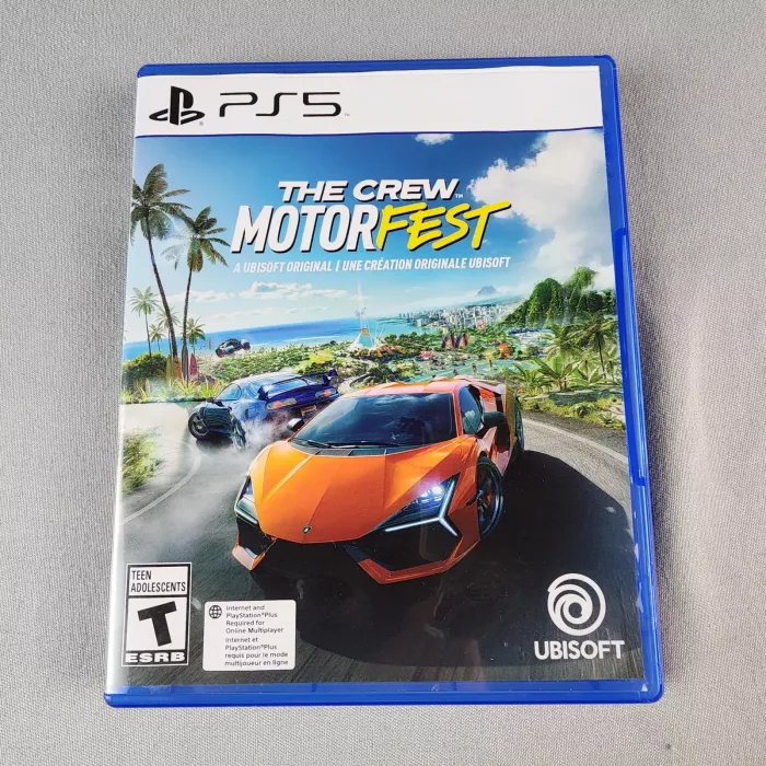 The Crew Motorfest PlayStation 5 PS5 Racing Video Game 2023 Ubisoft - Front