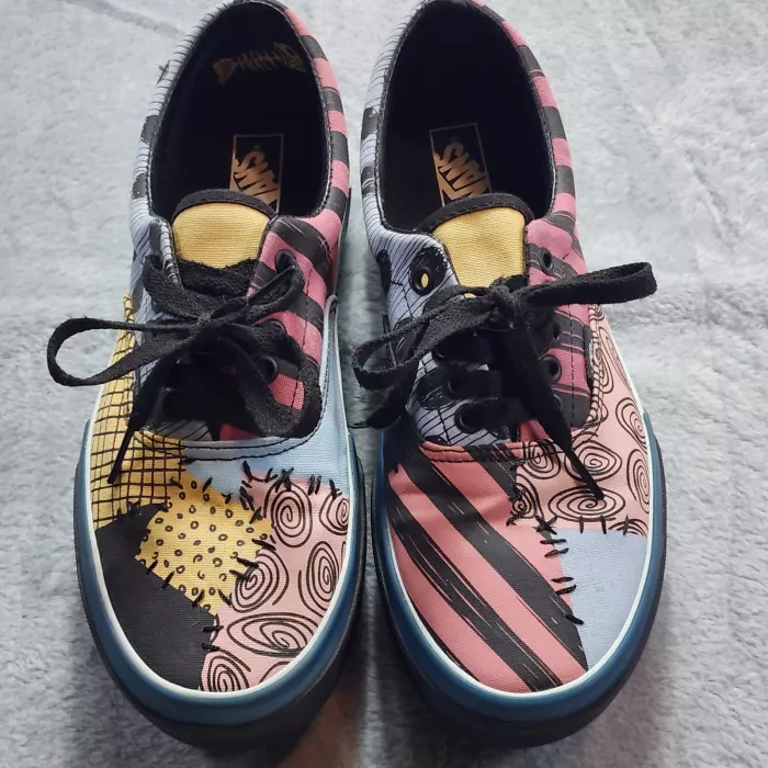 Vans Era Stacked Disney Nightmare Before Christmas Sally Men 7.5 Women 9 Shoes - Front