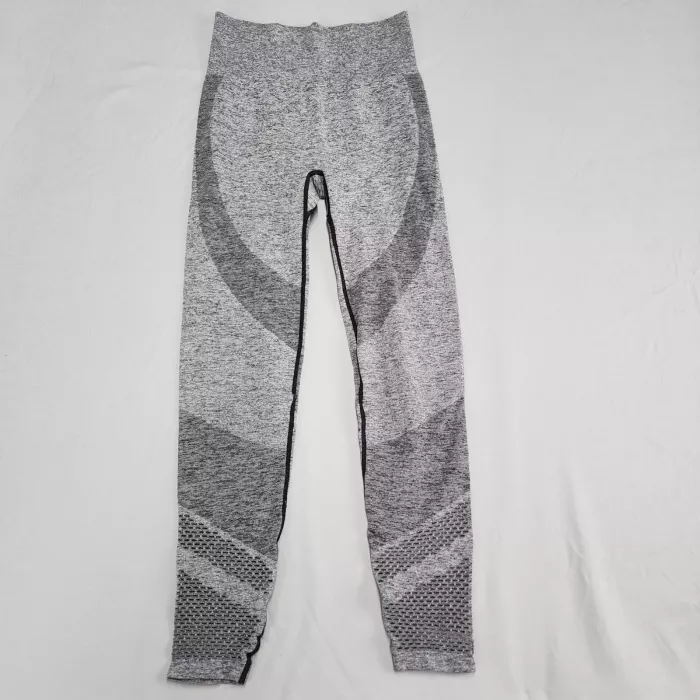 Victoria's Secret PINK Seamless High Rise Leggings Womens S Heather Gray - Front