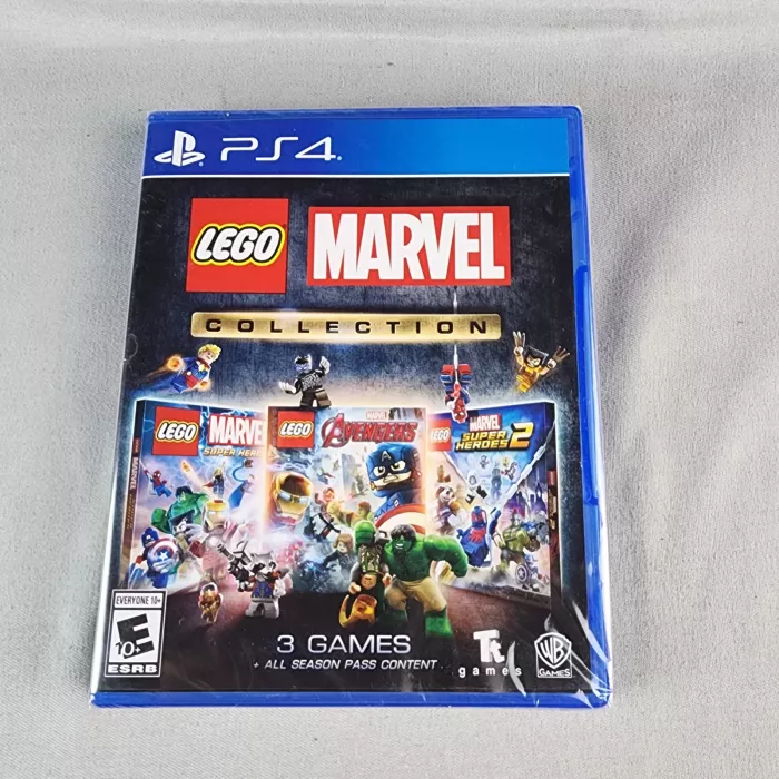 WB Games LEGO Marvel Collection Sony PlayStation 4 PS4 2019 Factory Sealed New - Front