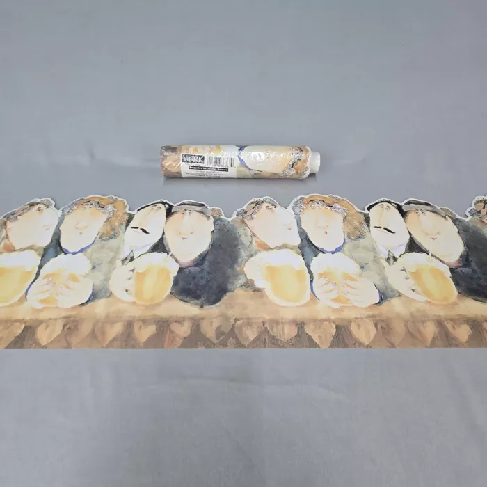 York Country Multicolor Pub Scene Wallpaper Border Pre-pasted Sealed - Main