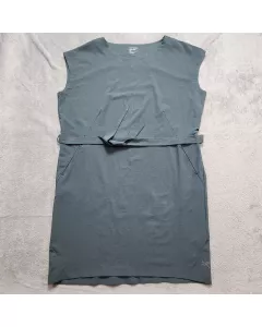 Arc'teryx Contenta Dress Women's Small S Blue Shift Sleeveless Belted Pockets