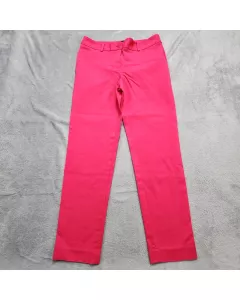 Talbots Hampshire Ankle Pants Women's Size 4 Hot Pink Slim Leg Tapered Career