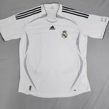 adidas Real Madrid Jersey Mens XL White Short Sleeve Climacool Soccer Shirt