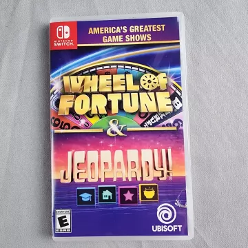 America's Greatest Game Shows Wheel of Fortune & Jeopardy! Nintendo Switch 2018 - Front