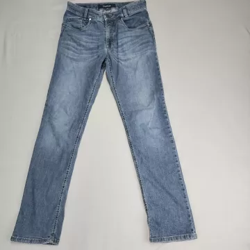 Atelier Gardeur Bill-2 Modern Fit Jeans Men's 30x32 Blue Stretch Straight Denim - Front