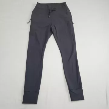 Avalanche Outdoor Womens High Rise Joggers Black Size S Stretch Athletic Pants - Front