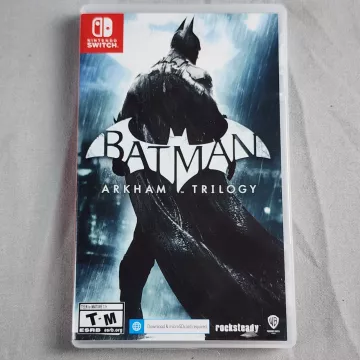 Batman: Arkham Trilogy Nintendo Switch 2023 HAC-P-A6DQA Warner Bros. Games - Front