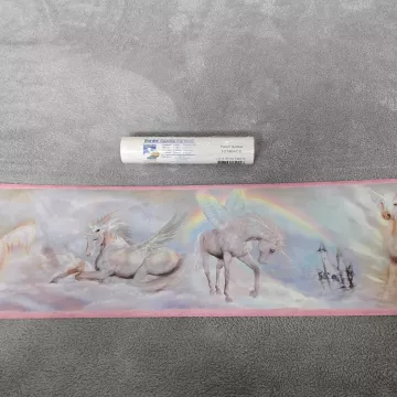 Chesapeake Unicorn Pastel Multicolor Wallpaper Border Sealed Pre-pasted - Main