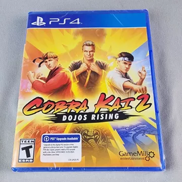 Cobra Kai 2: Dojos Rising PlayStation 4 PS4 2022 Factory Sealed GameMill - Front