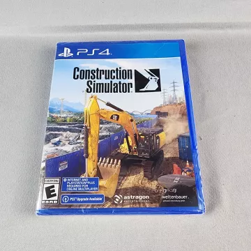 Construction Simulator PlayStation 4 PS4 2022 Factory Sealed New astragon - Front