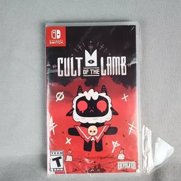 Devolver Digital Cult of the Lamb Nintendo Switch HAC P A6YYA 812303019319 - Front