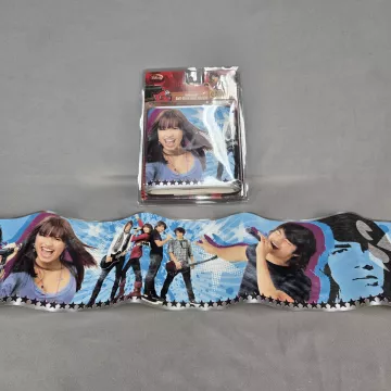 Disney Camp Rock Blue Purple Wallpaper Border Peel and Stick Kids Bedroom New - Main