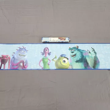 Disney Monsters University Blue Wallpaper Border York Prepasted New - Main