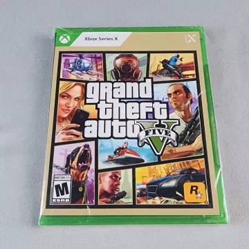 Grand Theft Auto V Xbox Series X Game 2022 Factory Sealed New Rockstar Games - Front