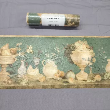 Imperial Country Scenic Yellow Brown Wallpaper Border New Sealed Prepasted - Main