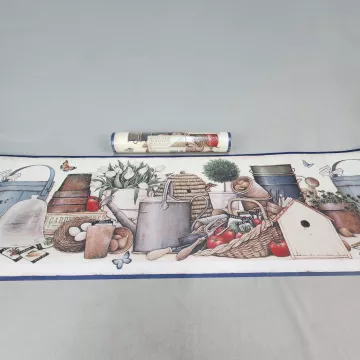 Imperial David Carter Brown Botanical Wallpaper Border Pre-Pasted Vinyl Sealed - Main