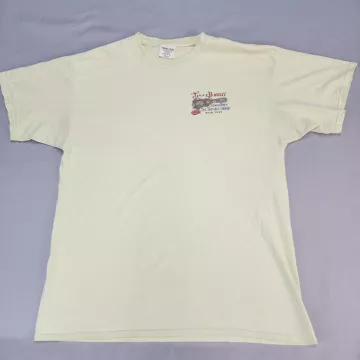 Jimmy Buffett St Somewhere Tour 2013 Shirt Mens XL Green Comfort Colors - Front
