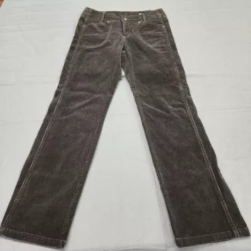 Kuhl Womens Size 8 Brown Corduroy Pants Straight Stretch Zip Pockets 32x31.5 - Front