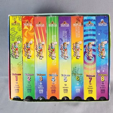 MGM/UA Home Video Pee-wee's Playhouse Vol. 1-8 VHS Box Set 1996 CIB - Front