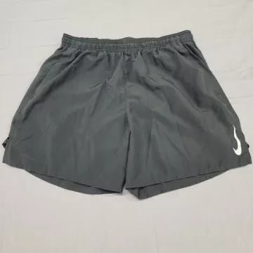 Nike Challenger Running Shorts Mens XL Black DriFit Lined Athletic 6 Inseam - Front