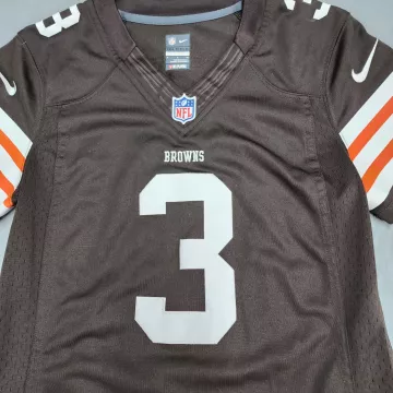 Nike NFL Cleveland Browns #3 Brandon Weeden Football Jersey Mens S On Field - Main