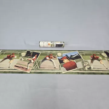Norwall Baseball Green Wallpaper Border Prepasted New Opened - Main