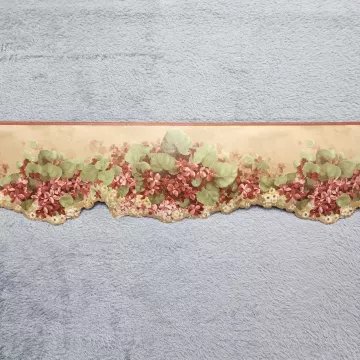 Norwall Traditional Floral Multicolor Wallpaper Border Pre-Pasted Die-Cut - Main